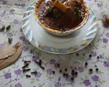 A picture of step 10 of Nagpur special famous dish spicy homemade saoji masala mutton.
