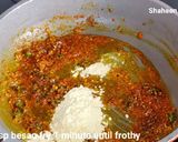 A picture of step 3 of Rajasthani pyaz ki kachori.