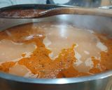 Foto del paso 1 de la receta: Cocina de subsistencia: Sopa o Guiso de Legumbres de bote con tortita de trigo