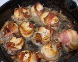 A picture of step 3 of Bacon Wrapped Scallops.