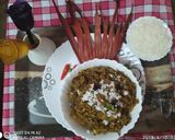 A picture of step 4 of Banana flower ghanto (mocha ghanto)(pure veg).