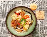 Hình bước làm 5 của món Mì Udon Xào Thập Cẩm