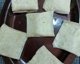 A picture of step 2 of Chinese Cheese Parcels.