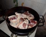 Foto del paso 4 de la receta: Entraña con papines y salsa de mostaza