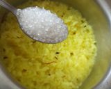 A picture of step 4 of Gobindobhog rice (sweet).