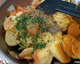 Une image de l'étape 2 de Mijoté de pommes de terre aux courgettes et tomates au Cook Expert.