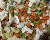 Foto del paso 3 de la receta Arroz con marisco y verduras