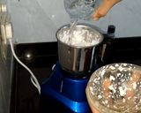 A picture of step 2 of Homemade Coconut Milk.