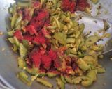 A picture of step 3 of Spiny gourd bhaji (Kankoda).