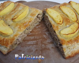 Foto del paso 10 de la receta: Empanada de hojaldre rellena de cerdo y manzana 🍏🐷