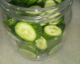 A picture of step 3 of Pickled cucumber.