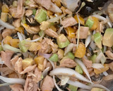 Foto del paso 3 de la receta: Ceviche de bonito del Norte en conserva con aguacate y melocotón