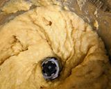 A picture of step 3 of Doce de grao/ Goan doce.