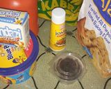 A picture of step 1 of Stuffed mandazis.