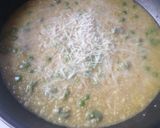 Foto del paso 4 de la receta Risotto de quinoa con habitas y guisantes 🍚🧀