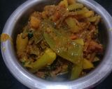 आलू सेम फली सब्‍ज़ी (aloo sem phali sabzi recipe in Hindi) रेसिपी चरण 5 फोटो