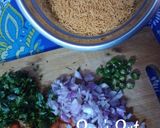 A picture of step 1 of Street Style Bhujiya Bhel.