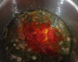 A picture of step 3 of Alu(Colocasia) ki bhaji.