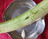 A picture of step 1 of BOTTLE GOURD & ROUND GOURD BHARTA.