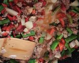 Foto del paso 2 de la receta: Spaghetti con carne picada y verduras