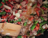 Foto del paso 2 de la receta: Spaghetti con carne picada y verduras