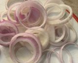 A picture of step 1 of Onion Rings.