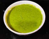 A picture of step 3 of Green chutney.