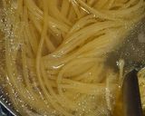 A picture of step 1 of Spaghetti pasta Italiano.