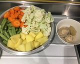 Foto langkah ke 1 dari resep SOUP TIRAM/ABALONE.