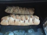 Trenzas de muzzarella y jamón
