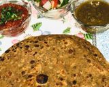 A picture of step 5 of Left over aloo palak paratha😋لیفٹ اوور آلو پالک پراٹھا😋.