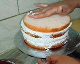 कलरफुल कीवी फ्लेवर केक (colourful kiwi flavour cake recipe in Hindi) रेसिपी चरण 19 फोटो