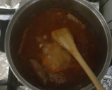 Foto del paso 8 de la receta: Carne mechada en salsa con fideos largos