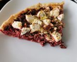 Une image de l'étape 5 de Tarte salée betterave et feta.