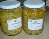 Tepsis rakott zöldbab házi konzervból air fryerben sütve recept fázis 1 fotója