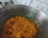 A picture of step 8 of Kashmiri kadam Saag Chicken.