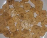 A picture of step 1 of Plantain frittata.
