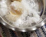 A picture of step 5 of Vrat wale coconut ladoo.