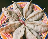 Hình bước làm 3 của món 🌱 Canh Súp Mandu Rong Biển Đậu Hủ Chay
