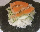 Foto del paso 2 de la receta Japanese Onigirazu (sándwiches de arroz)