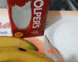 Banana milk shake recipe step 1 photo
