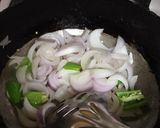 A picture of step 1 of Matar makhana Gobhi keema.