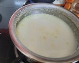 A picture of step 2 of Meethi sewaiya.