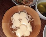 รูปขั้นตอนการทำที่ 3 ของ หมูหน้าเต้าหู้ไข่