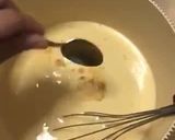 Gambar langkah 8 resipi Puding Caramel dalam bekas plastic.