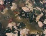 Foto del paso 8 de la receta: Pastel de Pollo con Relleno Mediterráneo y Masa Quebrada de Espelta !!!!
