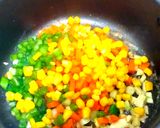 A picture of step 2 of Veggies Egg Drop Soup.