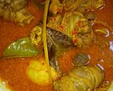 Foto langkah ke 3 dari resep Gule/Gulai padang ati ayam dan telor.
