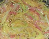A picture of step 1 of Mango Sago Custard.