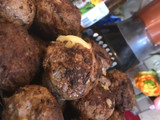 Albóndigas rellenas de queso